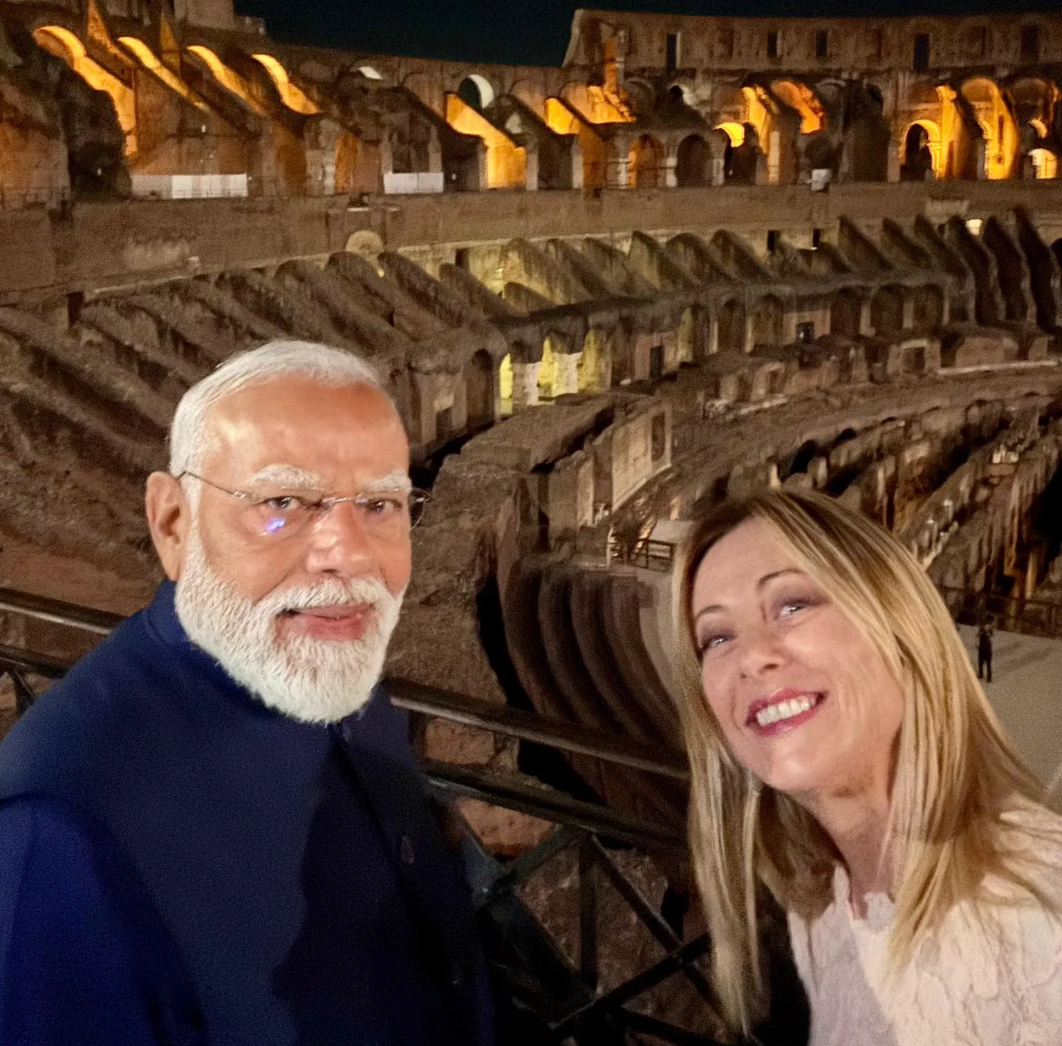 Giorgia Meloni Shared Photo With PM Modi | ରୋମ୍‌ରେ ପ୍ରଧାନମନ୍ତ୍ରୀ ନରେନ୍ଦ୍ର ମୋଦୀ, ଏକ୍ସରେ ଫଟୋ ସେୟାର କରି ଜର୍ଜିଆ ମେଲୋନି ଲେଖିଲେ- "ରୋମ୍‌କୁ ସ୍ୱାଗତ, ମୋର ବନ୍ଧୁ!"