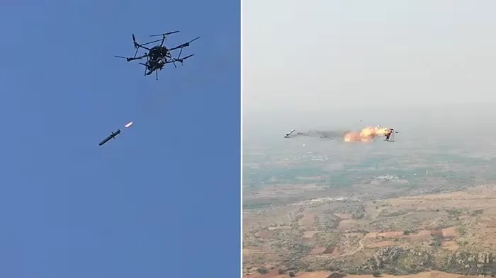 Drone Guided Missile Test Kurnool: ଡ୍ରୋନ୍ ଯୁଦ୍ଧରେ ଭାରତର ବଡ଼ ସଫଳତା, DRDO ର ଘାତକ ULPGM-V3 ମିସାଇଲ୍ ପରୀକ୍ଷଣ ସଫଳ, ଶତ୍ରୁ ଟ୍ୟାଙ୍କ ହେବ ଧ୍ୱଂସ