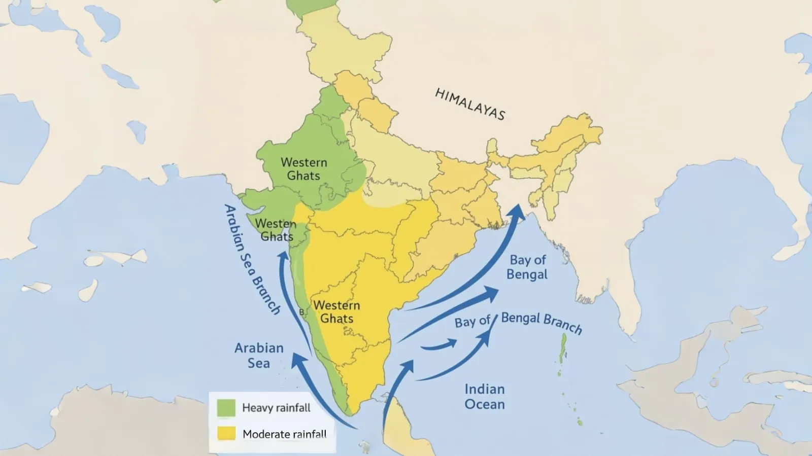 Mansoon Map