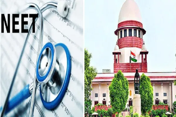 Supreme Court on Monday heard the NEET UG exam cancellation case.