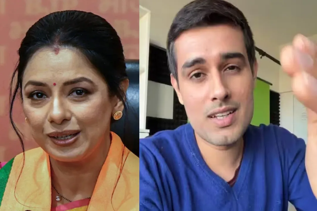 Rupali Ganguly, Dhruv Rathee