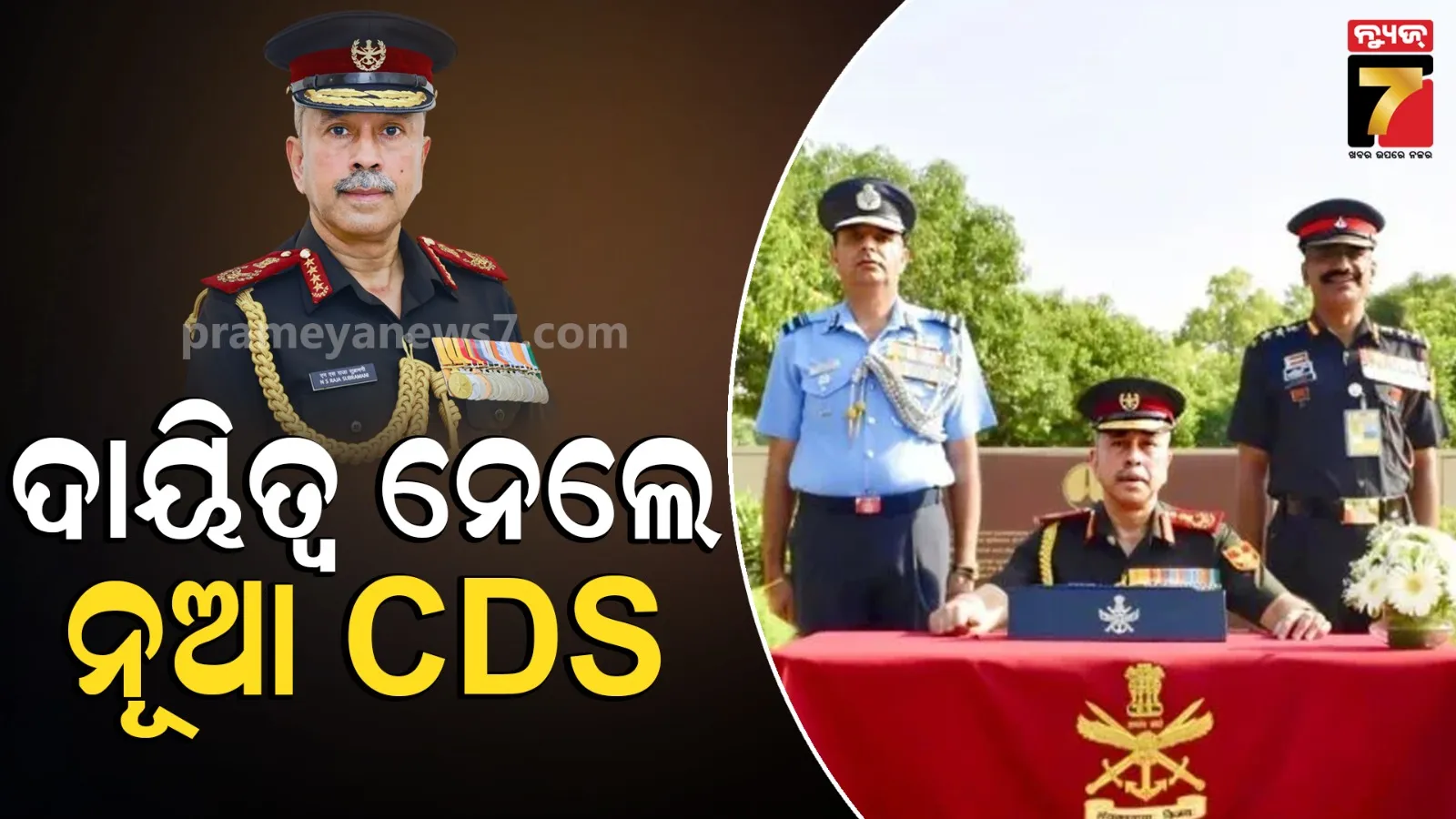 Lieutenant General NS Raja Subramani