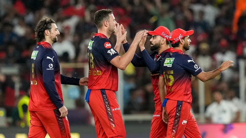 IPL 2026: RCB Bowlers Run Riot, Restrict Gujarat Titans to a Low Total of 158 Runs
