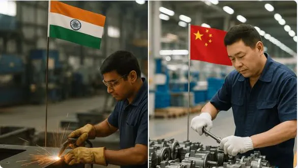 India’s Labour Productivity Gap: ଚୀନ ଶ୍ରମିକଙ୍କ ଠାରୁ କାହିଁକି ଅଧିକ ଉତ୍ପାଦନ କରିପାରୁ ନାହାନ୍ତି ଭାରତୀୟ ଶ୍ରମିକ? ଏବେ ବି ଅନେକ ପଛରେ ଭାରତ