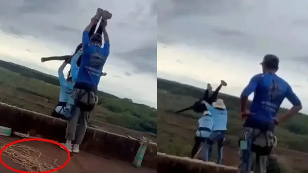 bunjee jumping