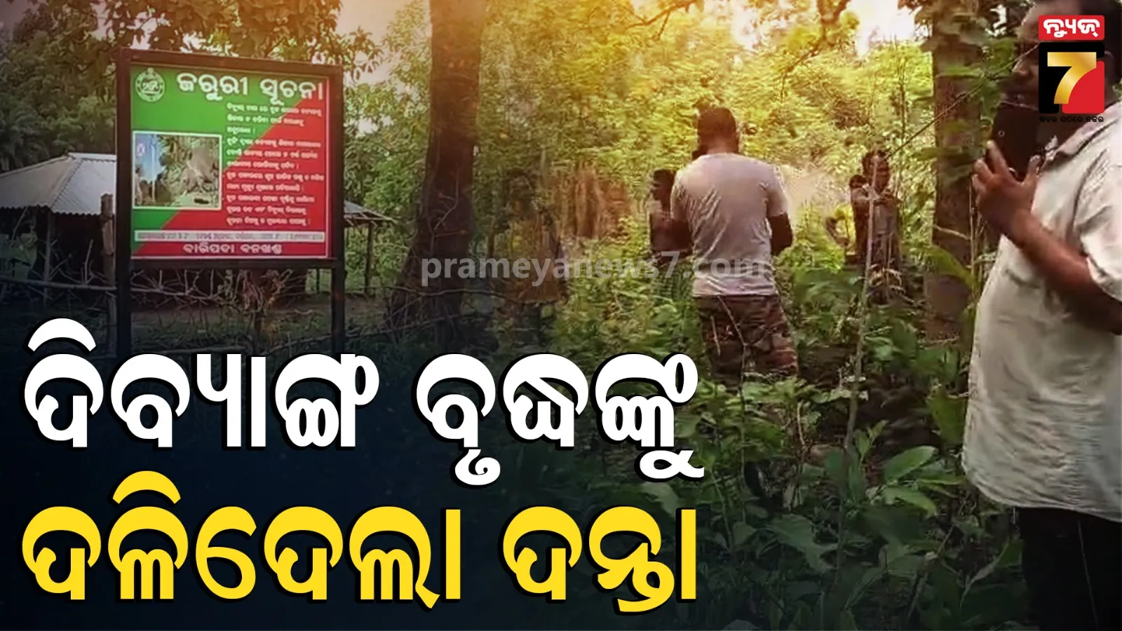 ଜଙ୍ଗଲକୁ ଯାଇଥିଲେ, ହଠାତ୍ ମାଡ଼ିଆସିଲା କାଳବୈଶାଖୀ ; ହାତୀ ଆକ୍ରମଣରେ ଚାଲିଗଲା ବୃଦ୍ଧଙ୍କ ଜୀବନ