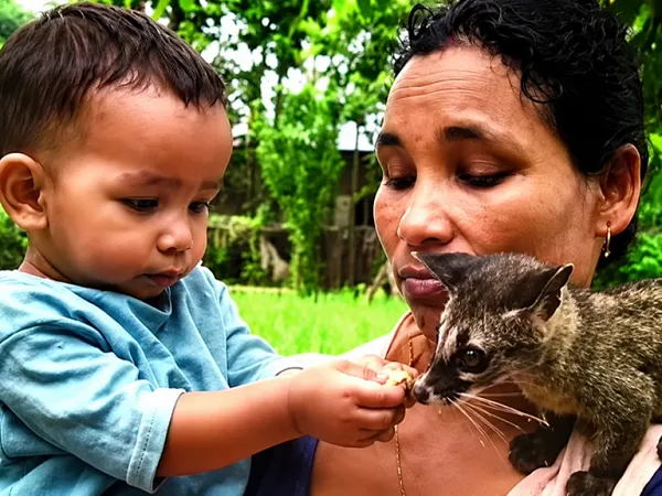 Civet Cat: ଶାଳିଆପତନି ଛୁଆକୁ ସ୍ତନ୍ୟପାନ କରାଇ ବଢ଼ାଇଥିଲେ, NCERT ବହିରେ ଆସାମ ପରିବାରର ପ୍ରେରଣାଦାୟୀ କାହାଣୀ