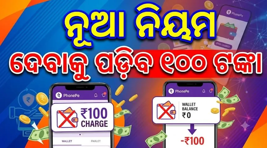 PhonePe Wallet Inactivity Fee: ଫୋନପେ ୱାଲେଟ୍ ବ୍ୟବହାର ନ କଲେ ଦେବାକୁ ପଡ଼ିବ ୧୦୦ ଟଙ୍କା ଶୁଳ୍କ, ନୂଆ ନିୟମରେ ଅସନ୍ତୋଷ ଗ୍ରାହକ
