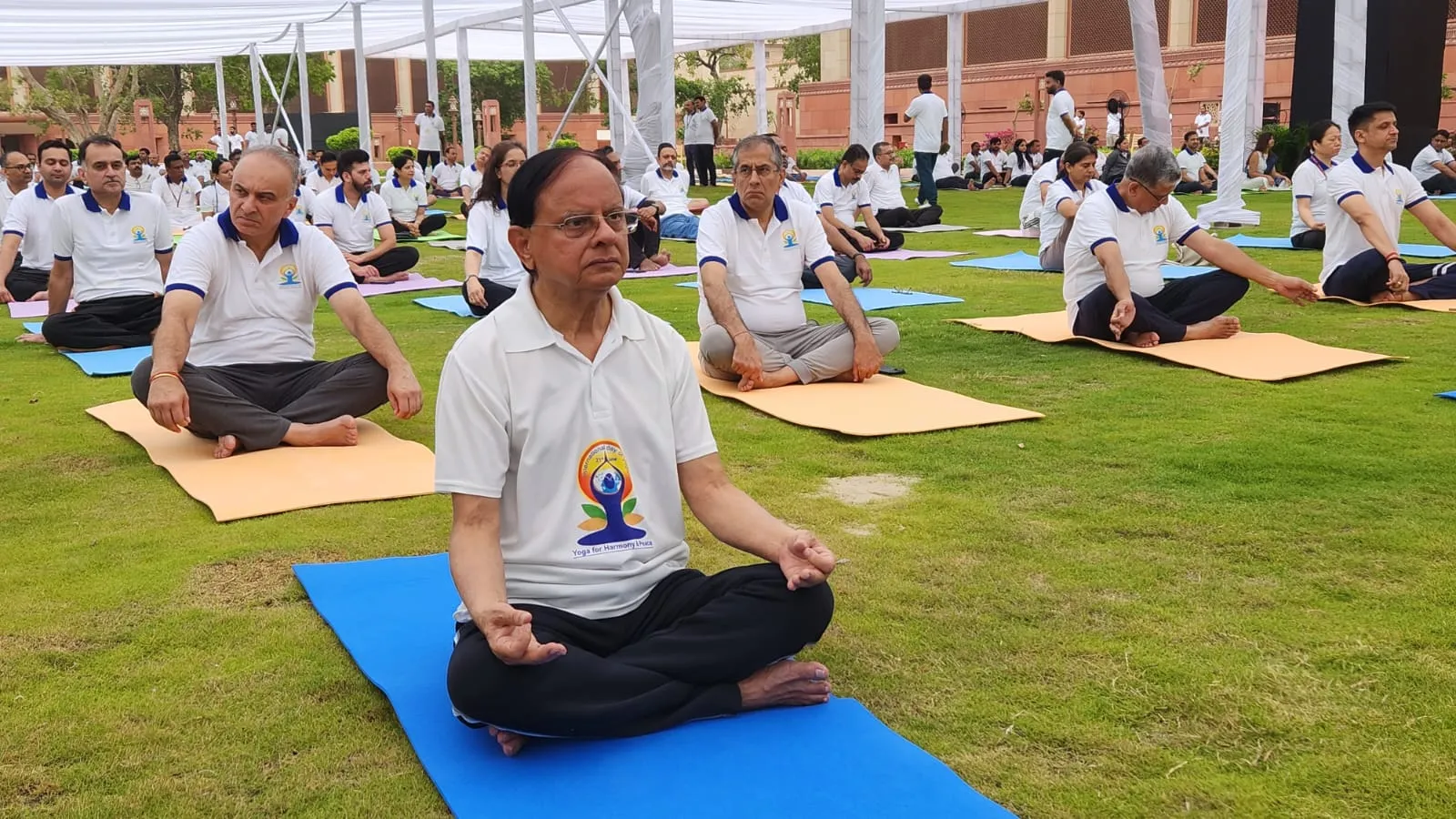Dr PK Mishra, Sewa Tirth yoga camp,