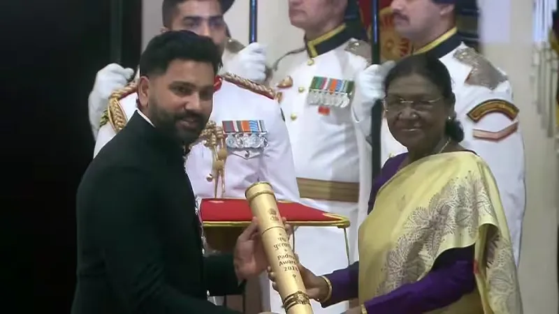 Padma Shri to Rohit Sharma
