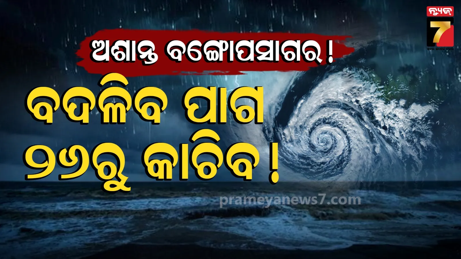 Odisha rain alert
