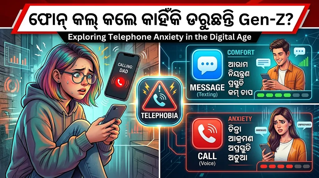 Gen Z Fears Phone Calls: ଟେଲିଫୋବିଆ କଣ? ଫୋନ୍ କଲ୍ କରିବାକୁ କାହିଁକି ଡରୁଛନ୍ତି ଆଜିର ଯୁବପିଢ଼ି?