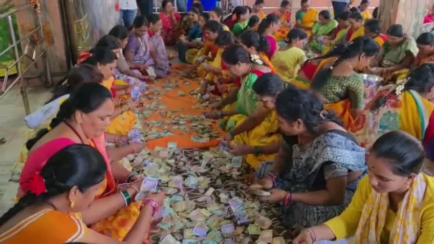 Maa Majhighariani Temple Hundi Counting Ends: Over 1.26 Crore Collected