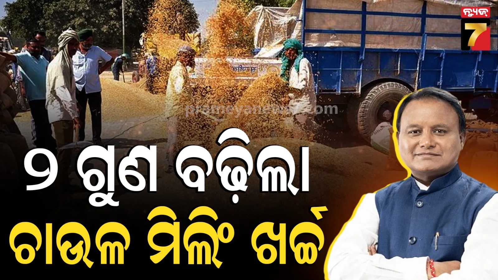 Milling costs of rice
