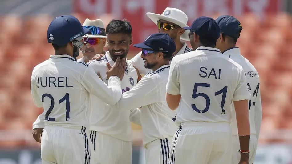 Team India takes control of the Mullanpur Test against Afghanistan.