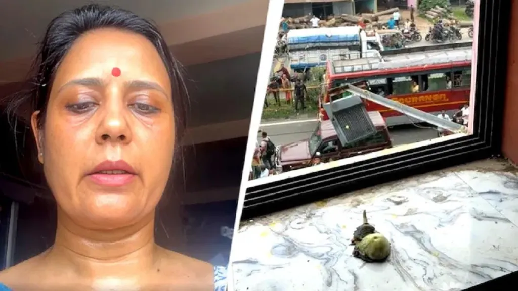 video live କଲେ ମହୂଆ ମୋଇତ୍ରା, ଦେଖାଇଲେ ଭୋଜନାଳୟରେ ତାଙ୍କ ଉପରକୁ ଅଣ୍ଡା ଓ ବାଇଗଣ ଆକ୍ରମଣର ଛବି