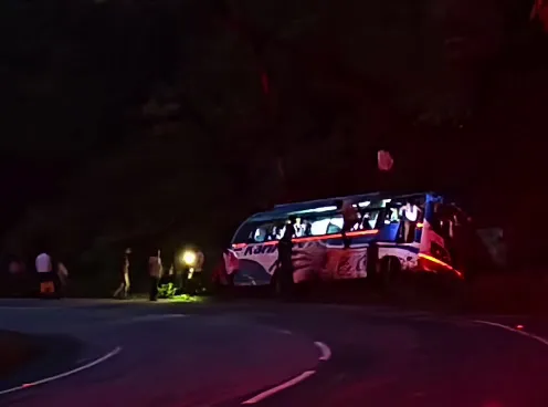 Many Injured After a Wedding Bus Over Turn in Boudh.