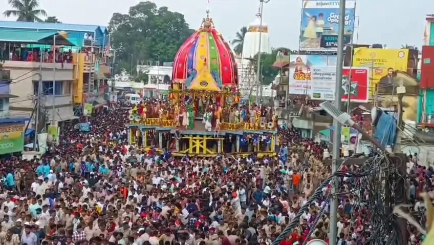 ଦ୍ଵିତୀୟ ଶ୍ରୀକ୍ଷେତ୍ରରେ ମହାଆଡମ୍ବରରେ ସରିଲା ରଥଟଣା, ଅଢ଼େଇ ଲକ୍ଷରୁ ଅଧିକ ଭକ୍ତଙ୍କ ସମାଗମ