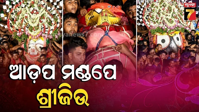ଗୋଟି ପହଣ୍ଡିରେ ଆଡ଼ପ ବିଜେ କଲେ ଚତୁର୍ଦ୍ଧା ମୂରତି, ଆସନ୍ତକାଲି ବାହାରିବ ପ୍ରଥମ ଆଡ଼ପ ଅବଢ଼ା