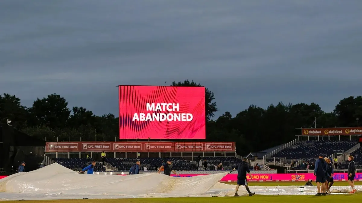 India vs England 1st T20: ବର୍ଷା ଯୋଗୁଁ ଧୋଇଗଲା ଭାରତ-ଇଂଲଣ୍ଡ ପ୍ରଥମ ମ୍ୟାଚ