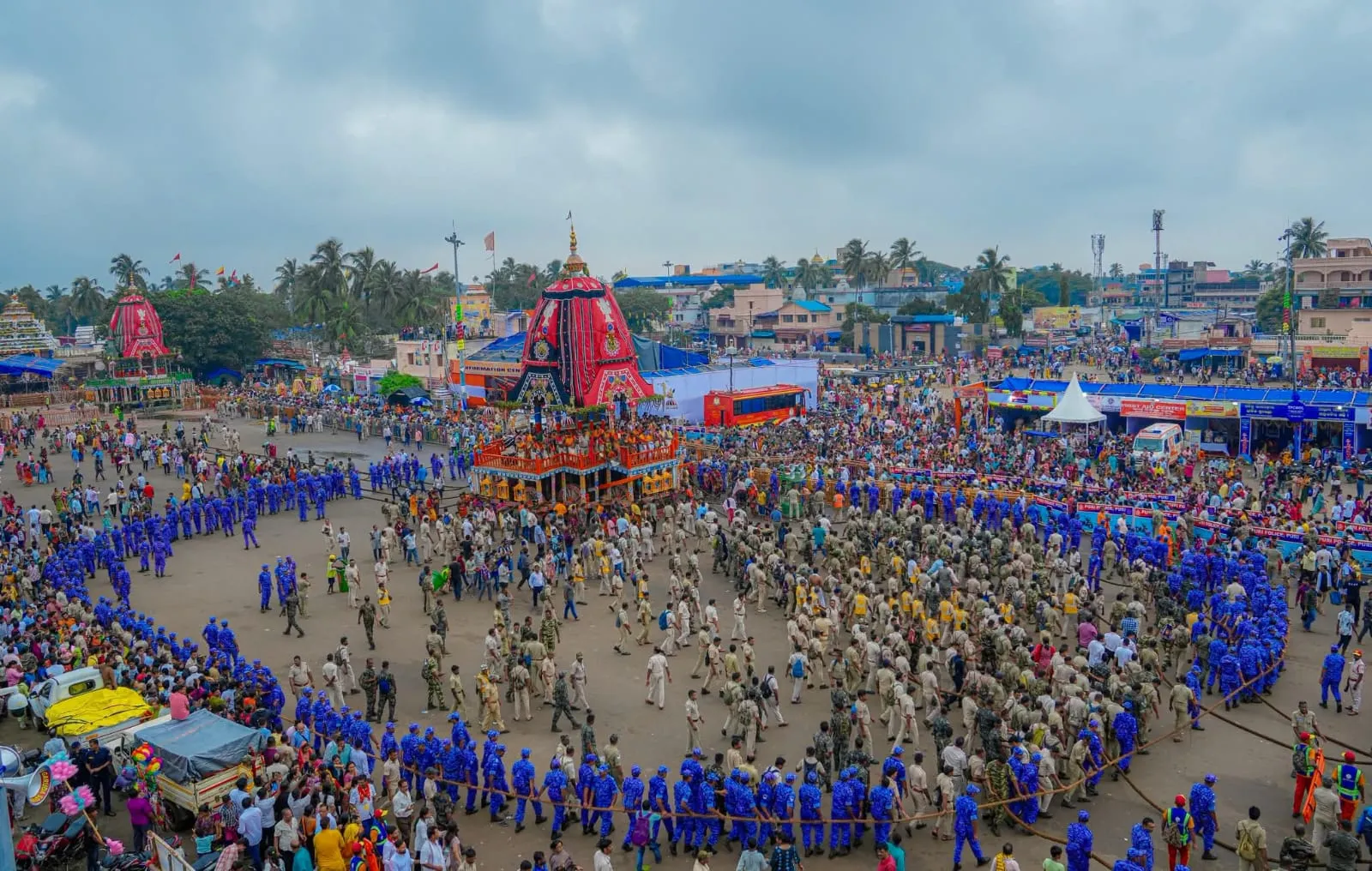 Ratha Yatra 2026 : ବୁଧବାର ତାଳଧ୍ବଜ ଓ ନନ୍ଦିଘୋଷ ରଥର ହେବ ଦକ୍ଷିଣ ମୋଡ଼, ନୀତି ସରିବା ପରେ ଯାଞ୍ଚ ହେବ ରଥ