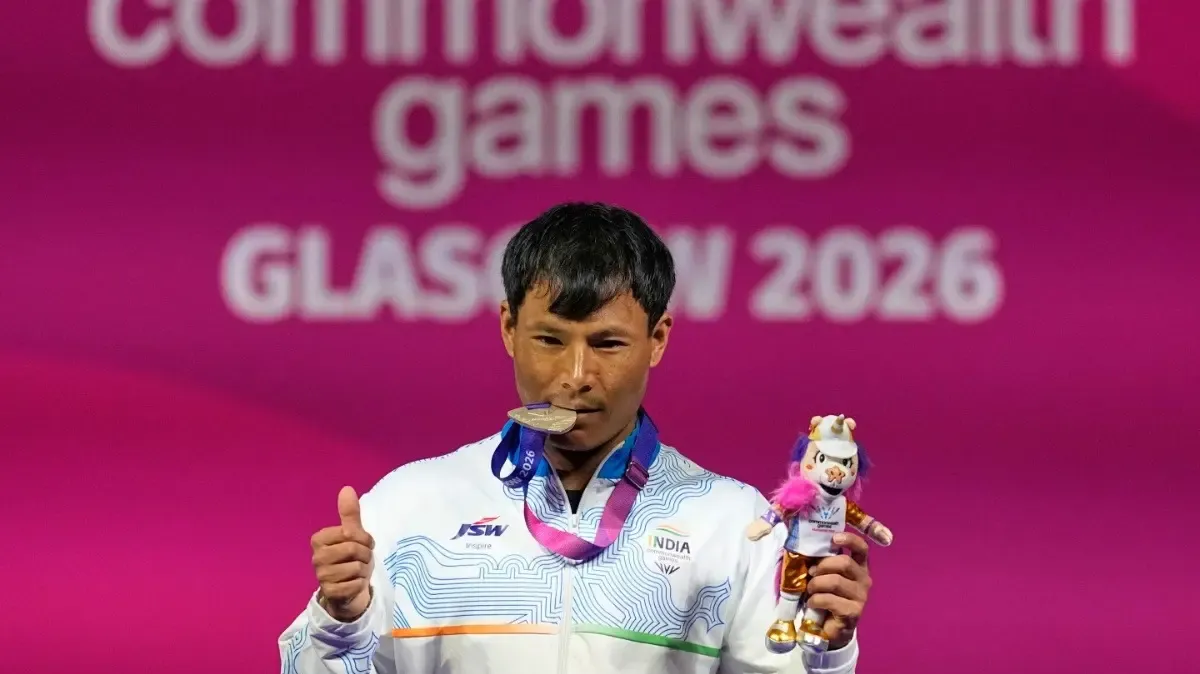 Commonwealth Games 2026: ରୌପ୍ୟ ପଦକ ଜିତିଲେ ରିଷିକାନ୍ତ ସିଂହ  