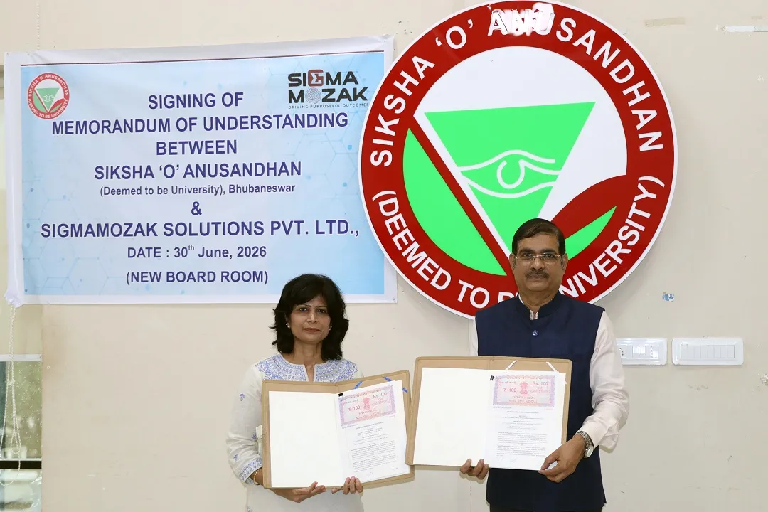 IMS and SUM Hospital sign MoU with Sigmamozak Solutions for healthcare services.