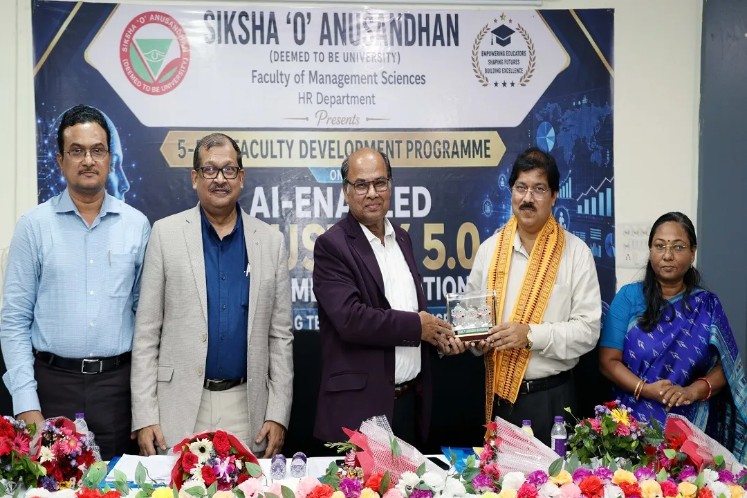 SOA-IBCS organizes a 5-day Faculty Development Programme on AI-enabled Industry 5.0 management education.