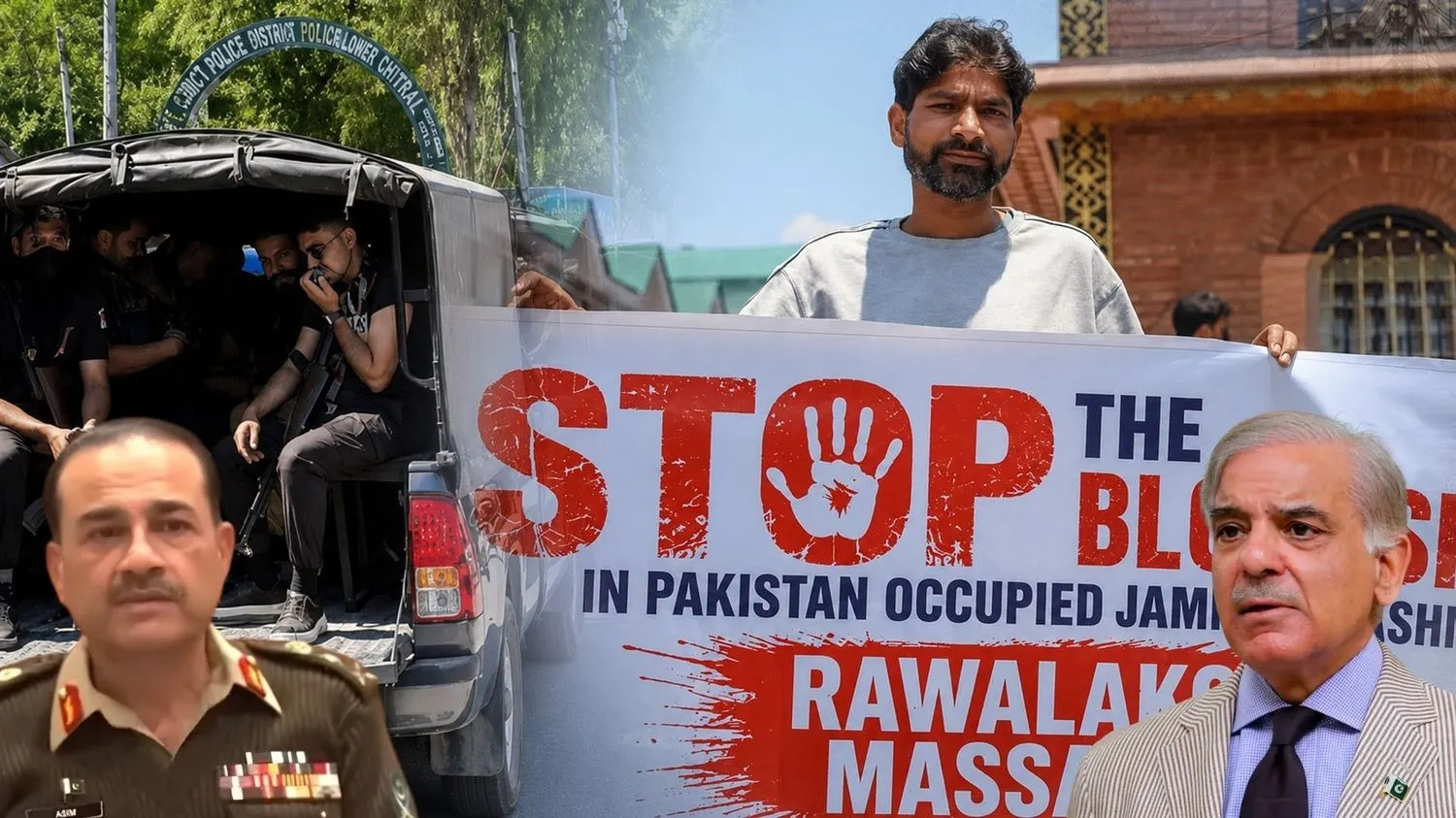Bloody Clashes in PoK 