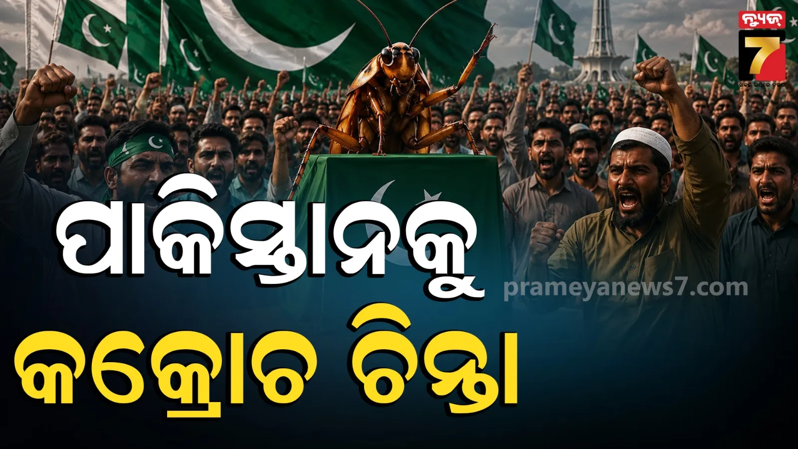 ପାକିସ୍ତାନରେ କକ୍ରୋଚ ପାର୍ଟିର ଏଣ୍ଟ୍ରି, ଜାଣନ୍ତୁ କିଏ ଚଳାଉଛି କ୍ୟାମ୍ପେନ, ଏହାର ଉଦ୍ଦେଶ୍ୟ କ’ଣ?