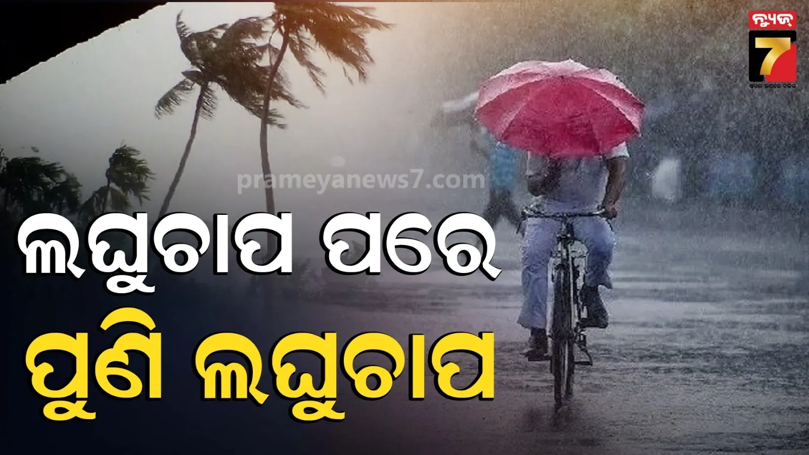 ବର୍ଷା ଛାଡ଼ିବନି, ଆଗକୁ ଆଉ ଗୋଟିଏ ଲଘୁଚାପ : ଏହି ସବୁ ଜିଲ୍ଲାର ଲୋକେ ରୁହନ୍ତୁ ସାବଧାନ !