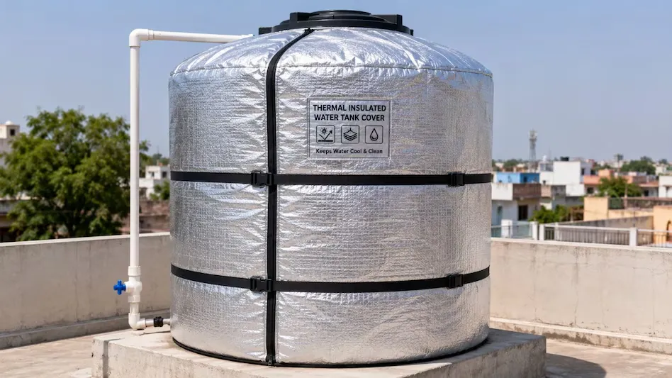 Insulated Thermal Water Tank Cover