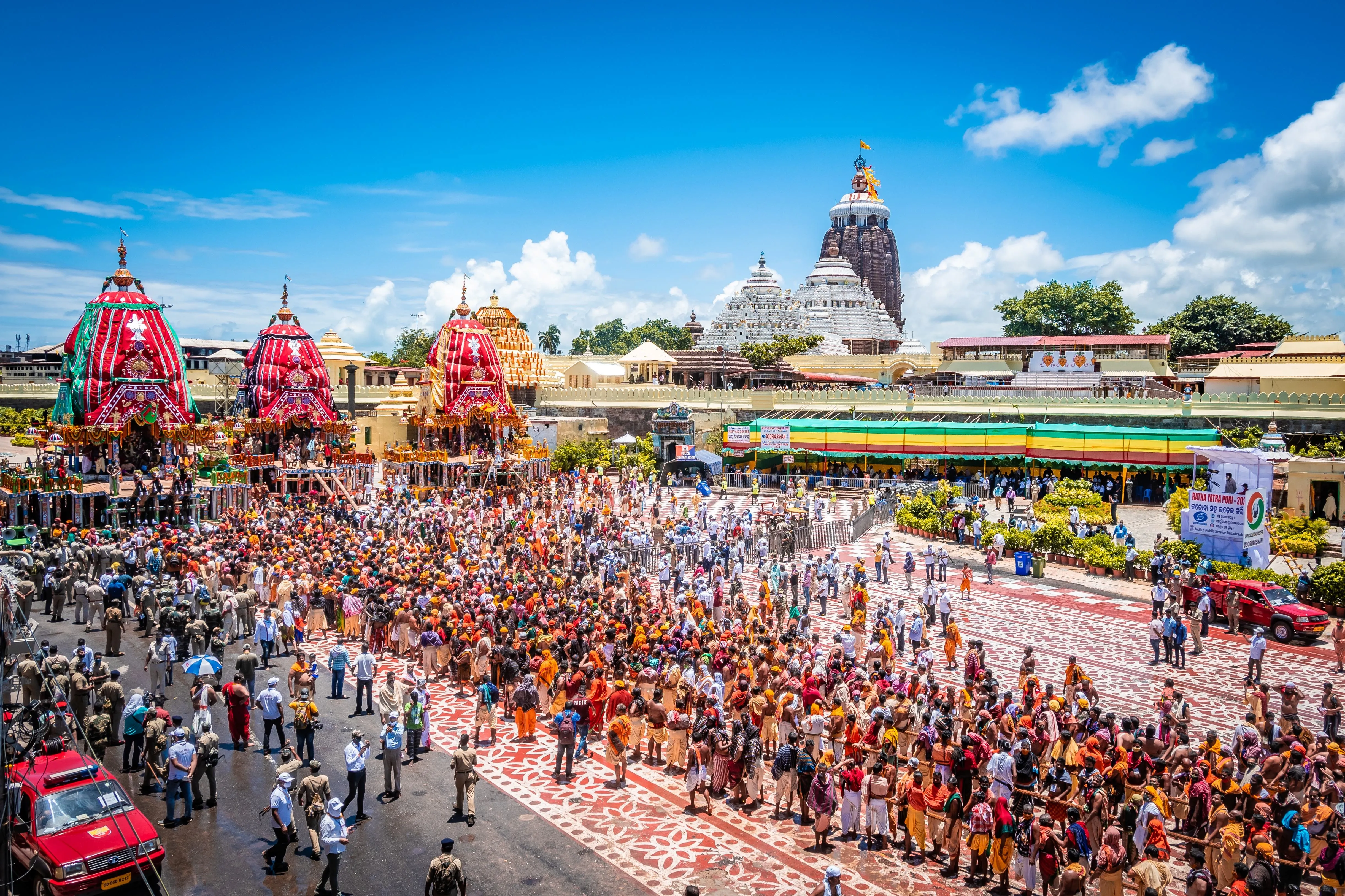 Puri Ratha Yatra preparation