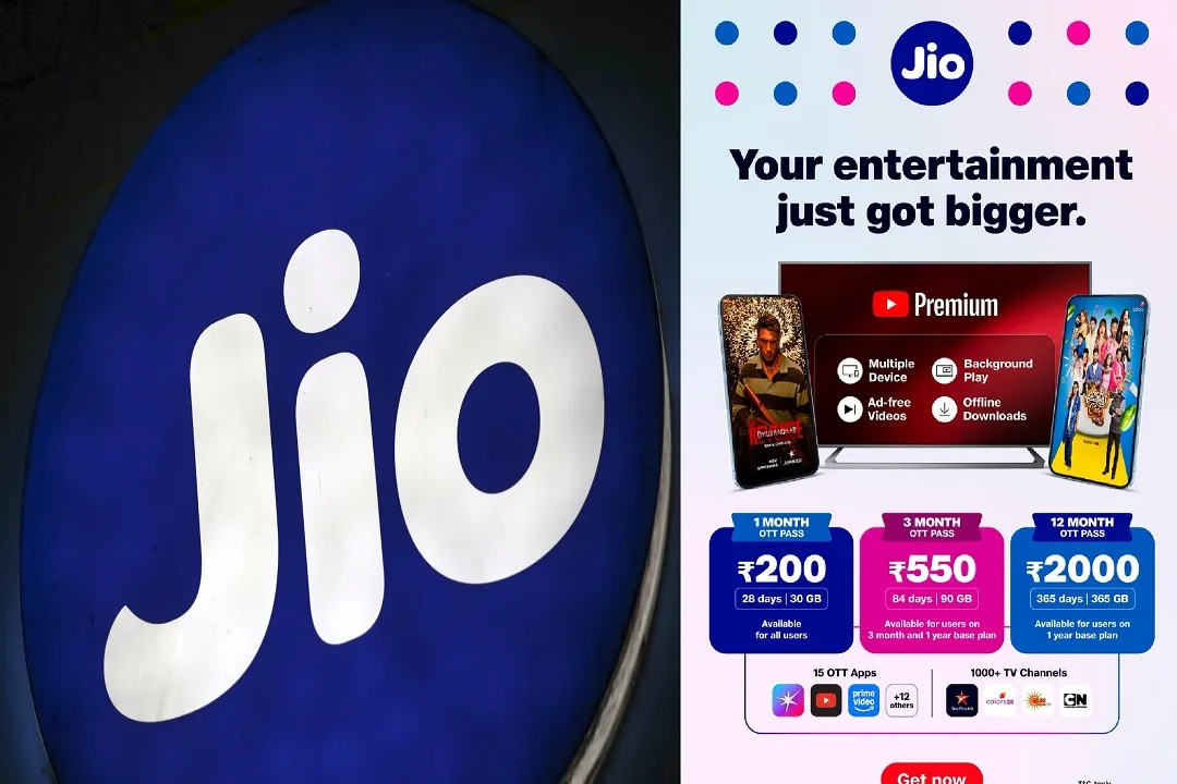Jio has introduced long-term OTT pass options for customers