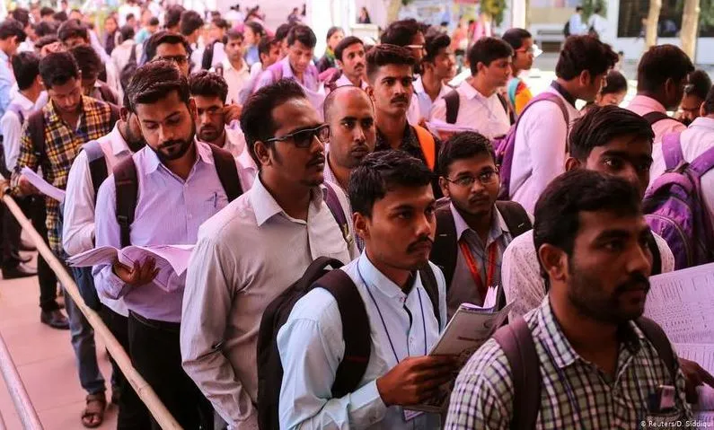 India unemployment rate April-June 2026