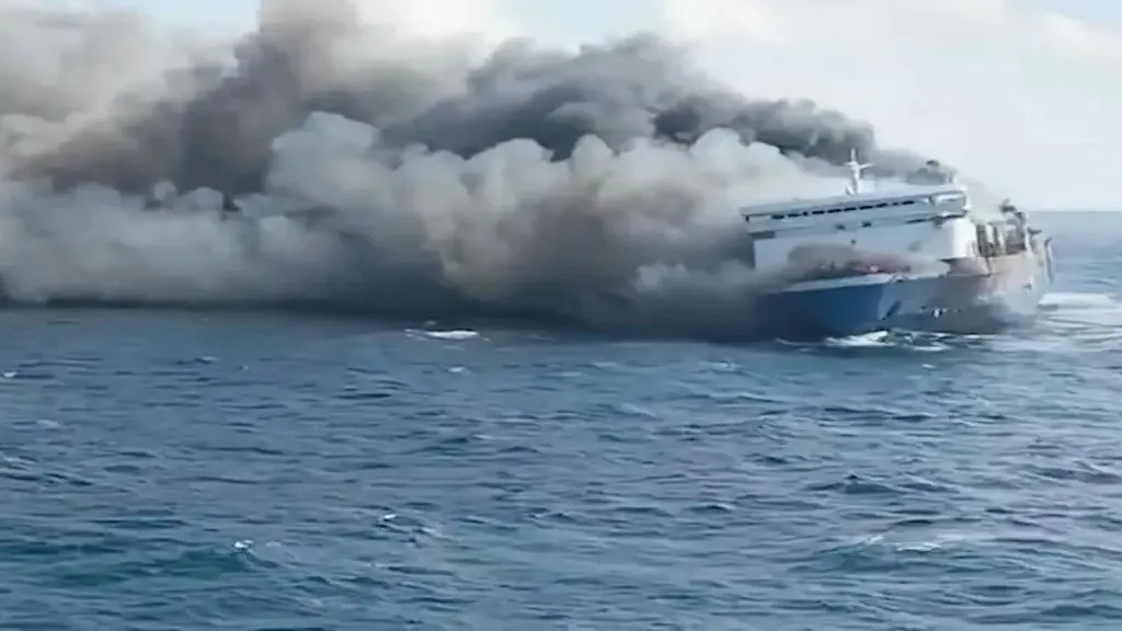 ferry fire
