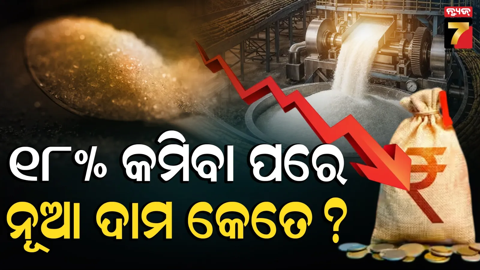 ସରକାରଙ୍କ ହସ୍ତକ୍ଷେପ ପରେ ୧୮% କମିଲା ଚିନି ଦର; ଖାଦ୍ୟ ସଚିବ କହିଲେ, ଆଗକୁ ଆହୁରି କମିବ