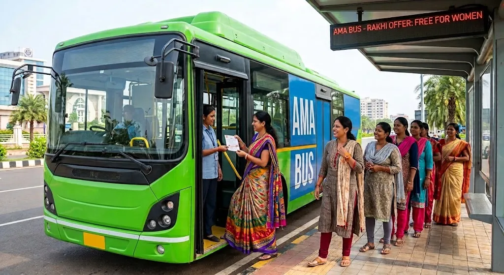 CRUT Offers Free 'Ama Bus' Rides for Women Across 7 Odisha Cities
