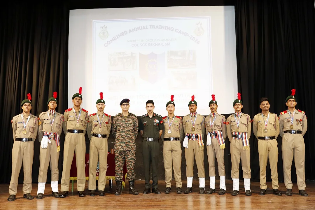 10-day NCC Combined Annual Training Camp concludes at ITER