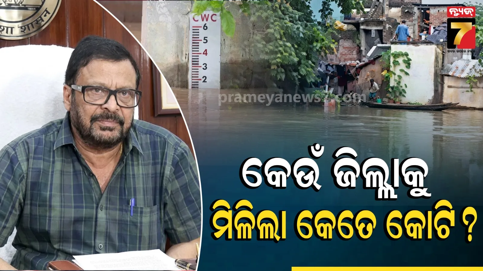 Odisha Flood Relief: ବନ୍ୟା ପ୍ରଭାବିତ ୨୨ ଜିଲ୍ଲାକୁ ୧୧୦ କୋଟି ଟଙ୍କାର ସହାୟତା, DBTରେ ପହଞ୍ଚିବ କ୍ଷତିପୂରଣ