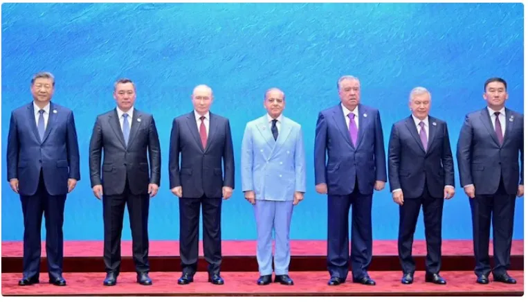 Pakistan Crops PM Modi From SCO Summit Photo
