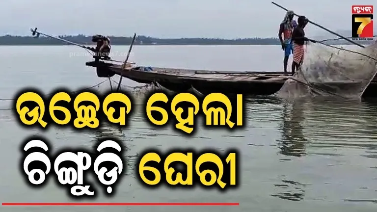 ଚିଲିକାରେ ମାଫିଆଙ୍କ ଉପରେ ଚଢ଼ାଉ: ଶହ ଶହ ଏକର ବେଆଇନ ଘେରୀ ଭାଙ୍ଗିଲା ପ୍ରଶାସନ