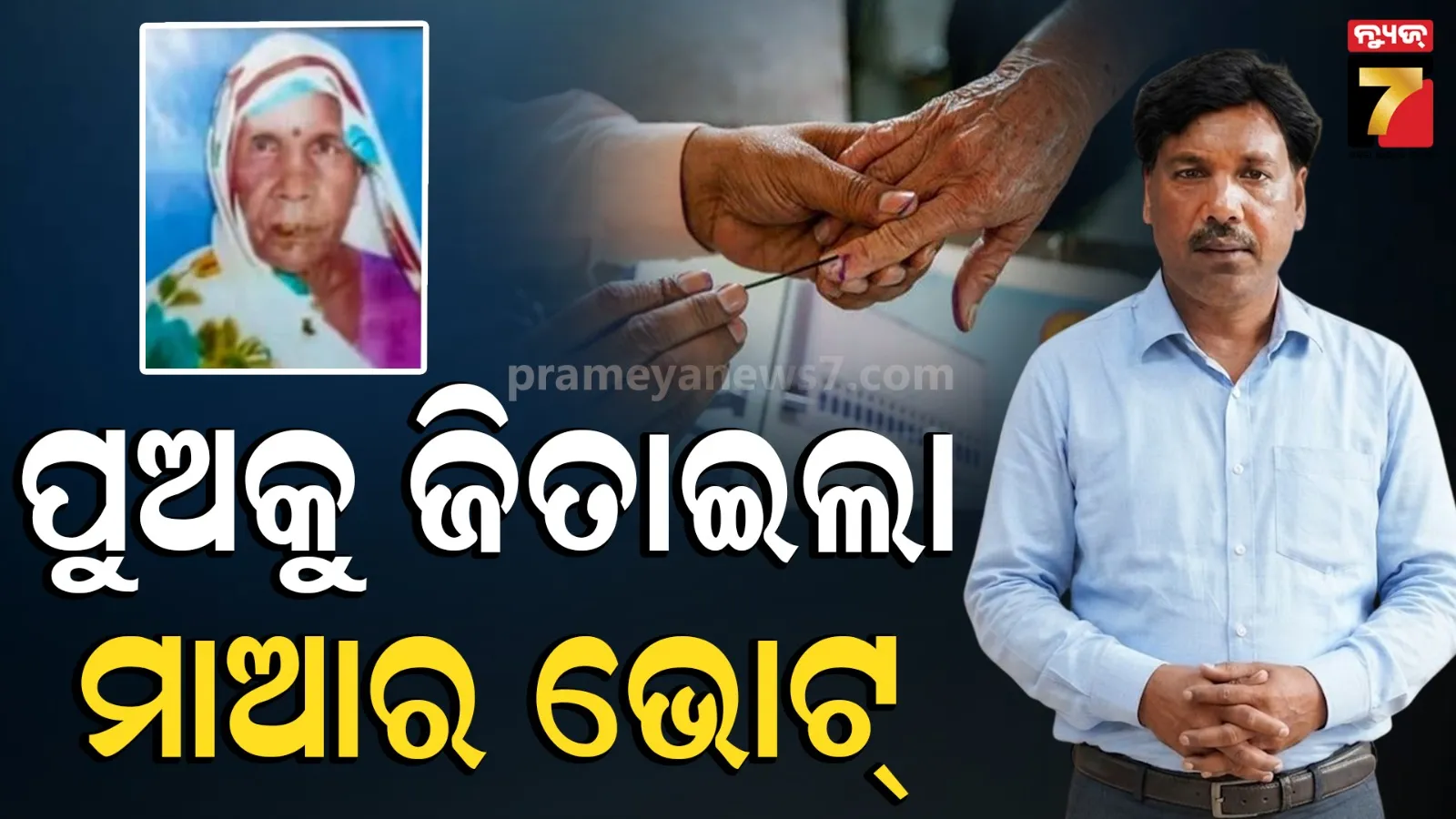 ମାତ୍ର ଗୋଟିଏ ଭୋଟରେ ଜିତିଲେ ସ୍ୱାଧୀନ ପ୍ରାର୍ଥୀ, ଭୋଟ ଦେବାର ପରଦିନ ମାଆଙ୍କ ପରଲୋକ