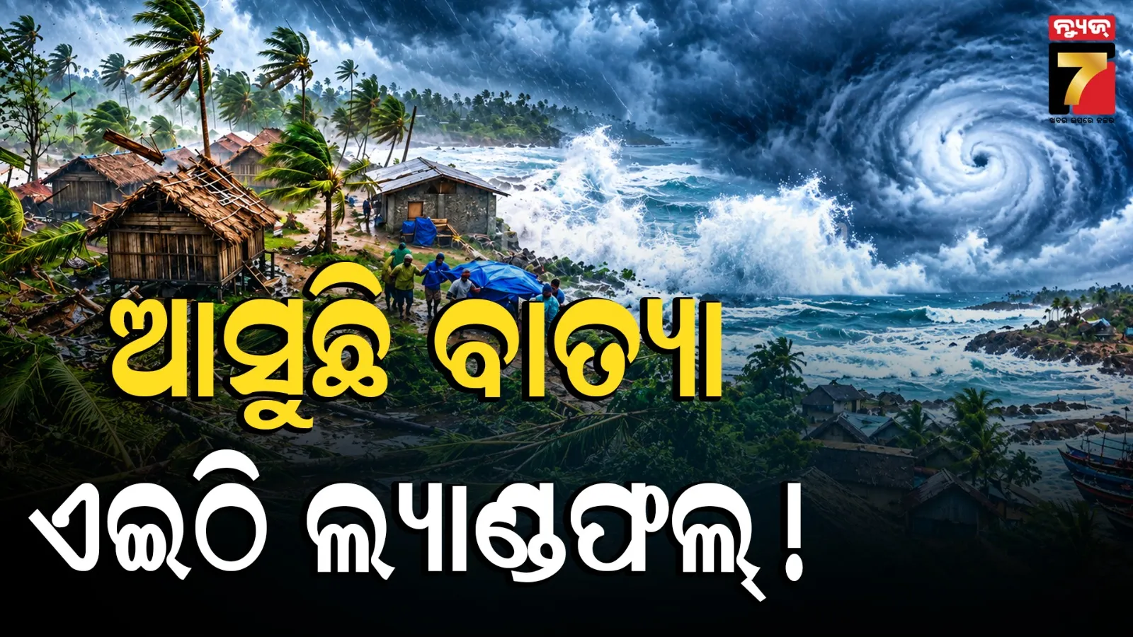 ଆସୁଛି ବାତ୍ୟା : ଏହି ସବୁ ଜିଲ୍ଲାକୁ ବେଶି ବିପଦ, ଜଣାପଡିଲା ଲ୍ୟାଣ୍ଡଫଲ୍ ସ୍ପଟ୍ !