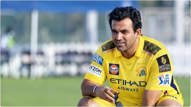 Zaheer Khan Appointed Head Coach of Chennai Super Kings