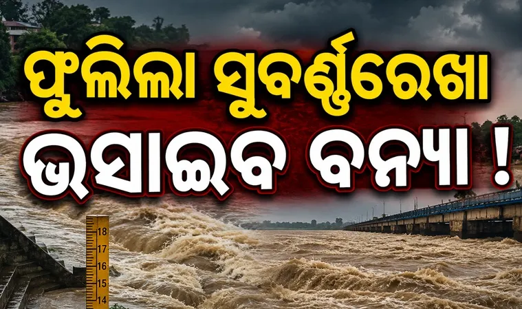 ଉତ୍ତରରେ ଛାଡୁନି ବର୍ଷା, ଫୁଲିଲାଣି ସବୁ ନଦୀ...ପୁଣି ଥରେ ବନ୍ୟା !