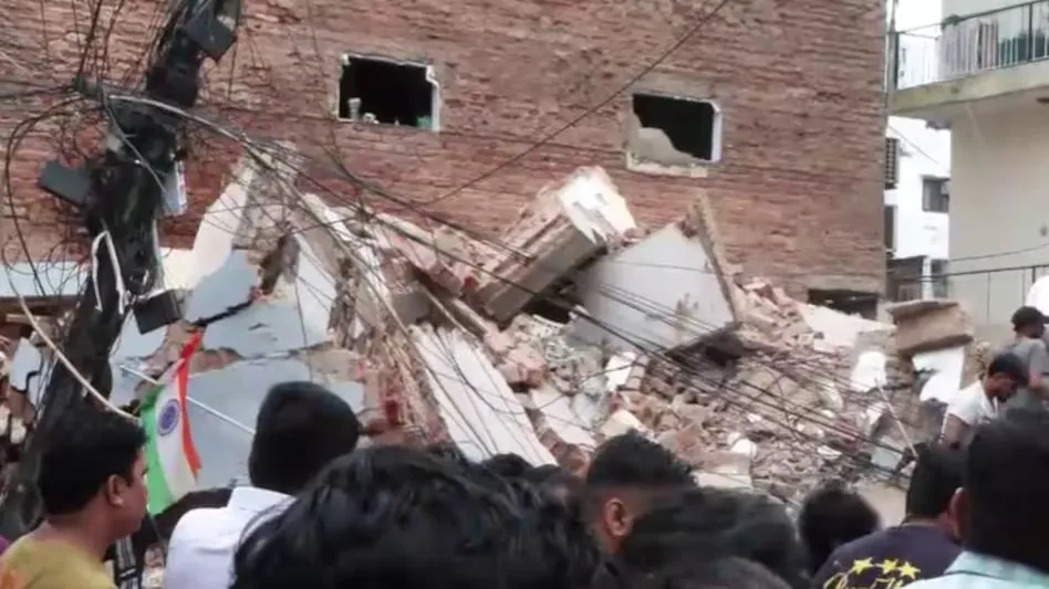 Delhi Building Collapse