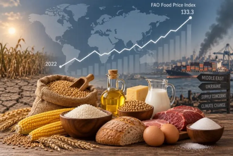 Global Food Prices Surge in August
