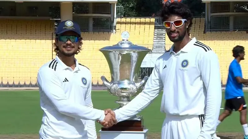 Duleep Trophy Final: Who Wins if the Match Ends in a Draw