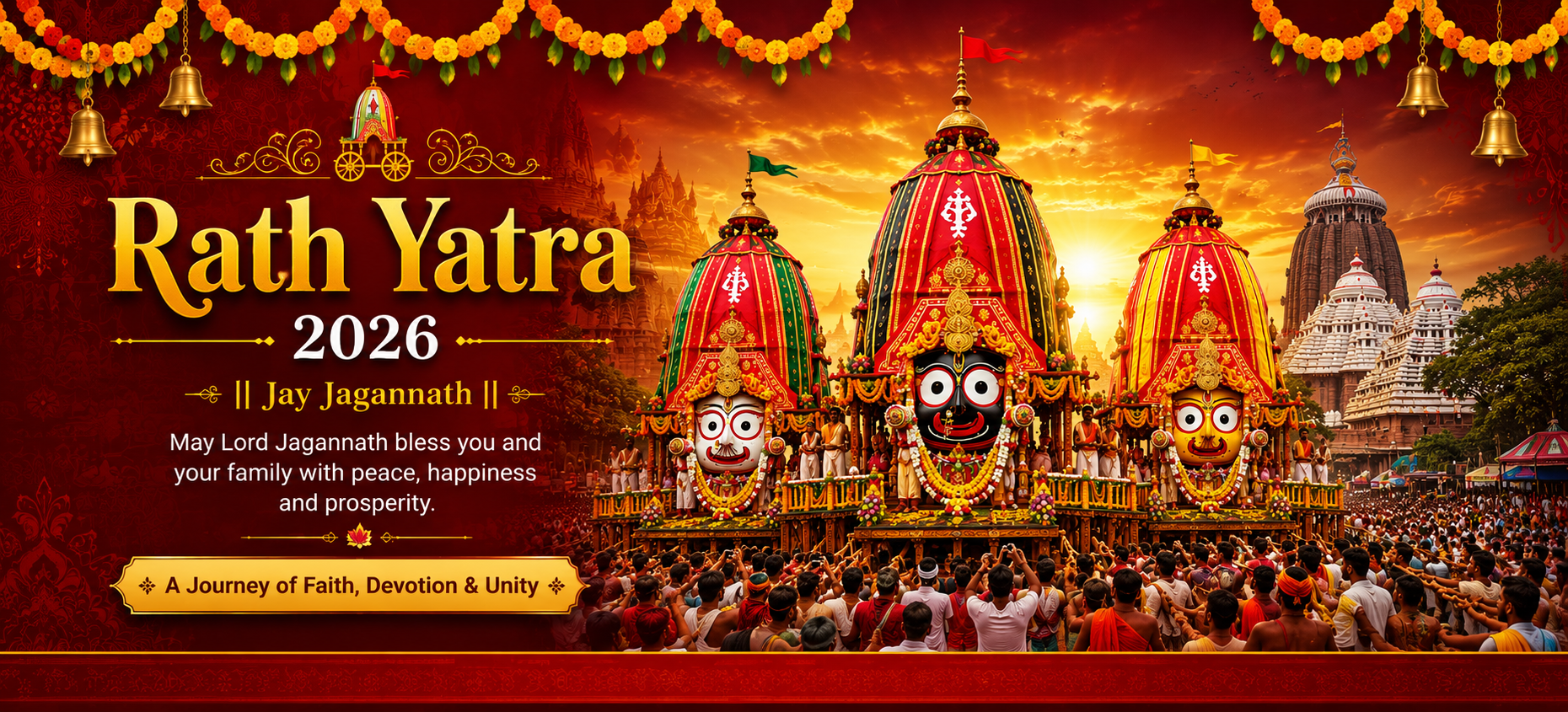 Rath Yatra Banner